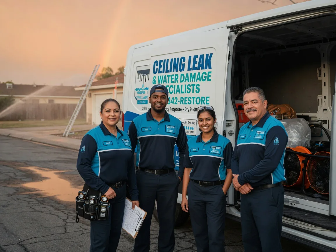 Ceiling Leak Cleanup company in Almont, MI