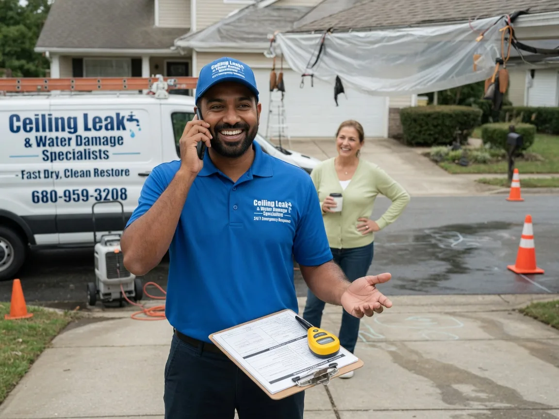 Ceiling Leak Cleanup Almont, MI FAQs